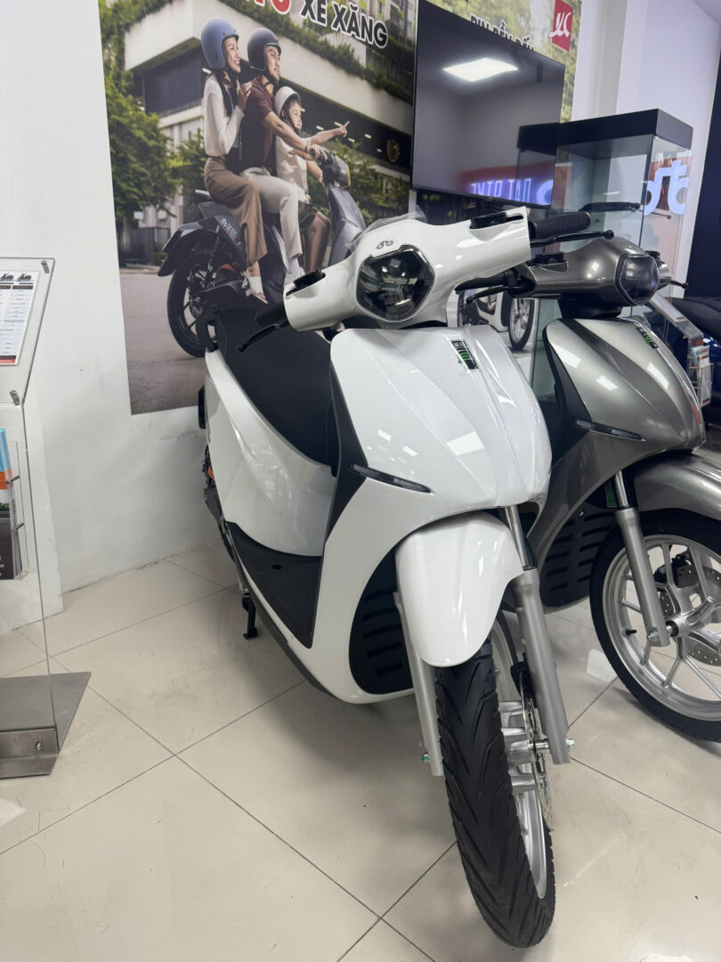 dat bike quantum s3 trắng