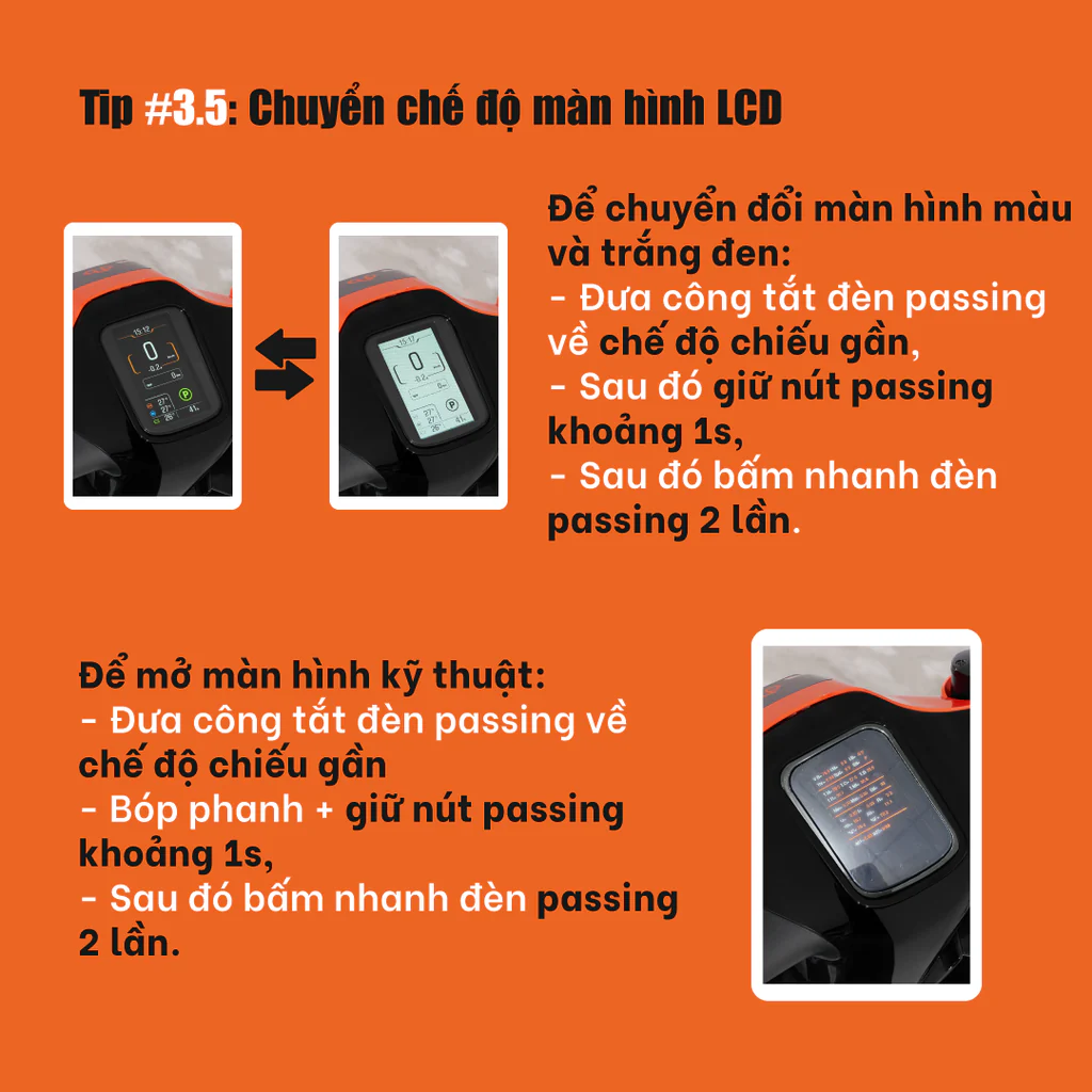 màn hình lcd dat bike quantum