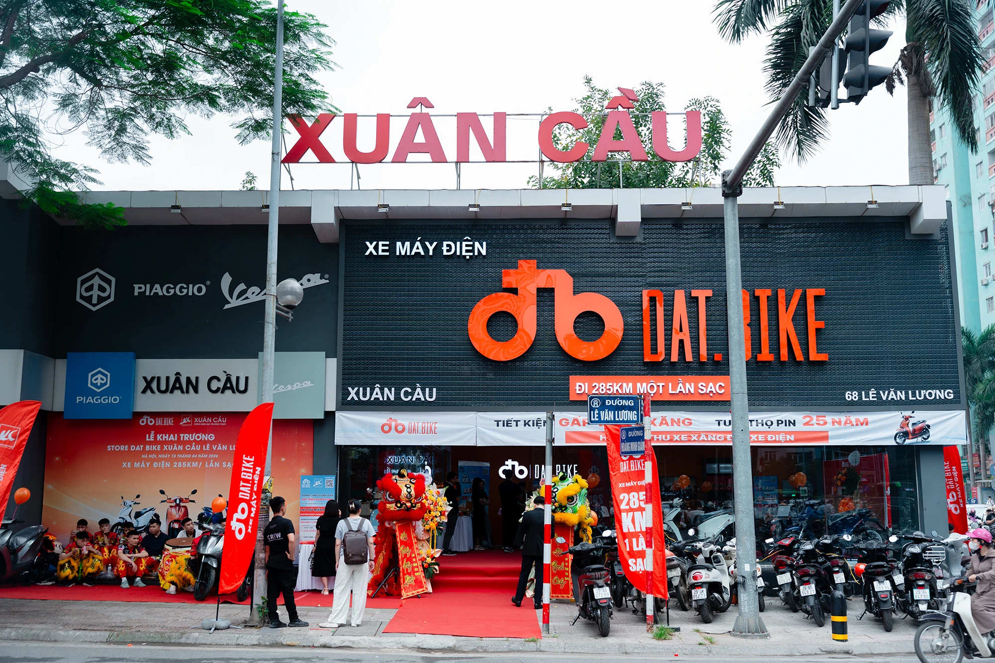 Showroom Dat Bike Thanh Xuân 68 Lê Văn Lương, Hà Nội — Trải Nghiệm & Lái Thử Xe Điện Chính Hãng