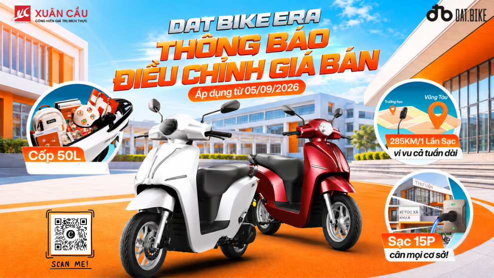 Thông Báo Cập Nhật Giá Xe Dat Bike Era Mới Nhất 09/2026