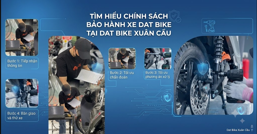Chính Sách Bảo Hành Xe Dat Bike Chính Hãng Tại Xuân Cầu