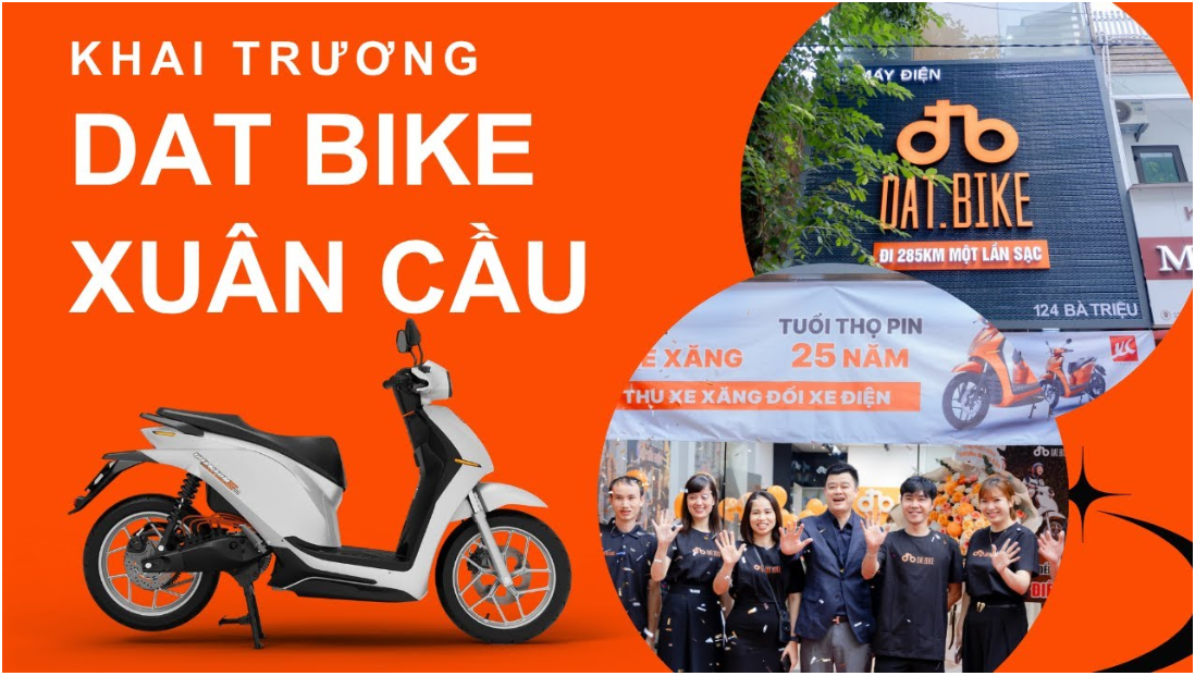 Showroom Dat Bike Hai Bà Trưng 124 Bà Triệu, Hà Nội — Trải Nghiệm Xe Điện Chính Hãng Ngay Trung Tâm Phố Cổ