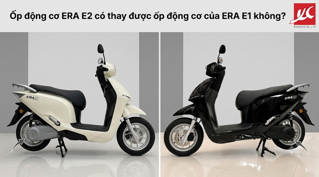 Ốp động cơ ERA E2 có thay được ốp động cơ của ERA E1 không?